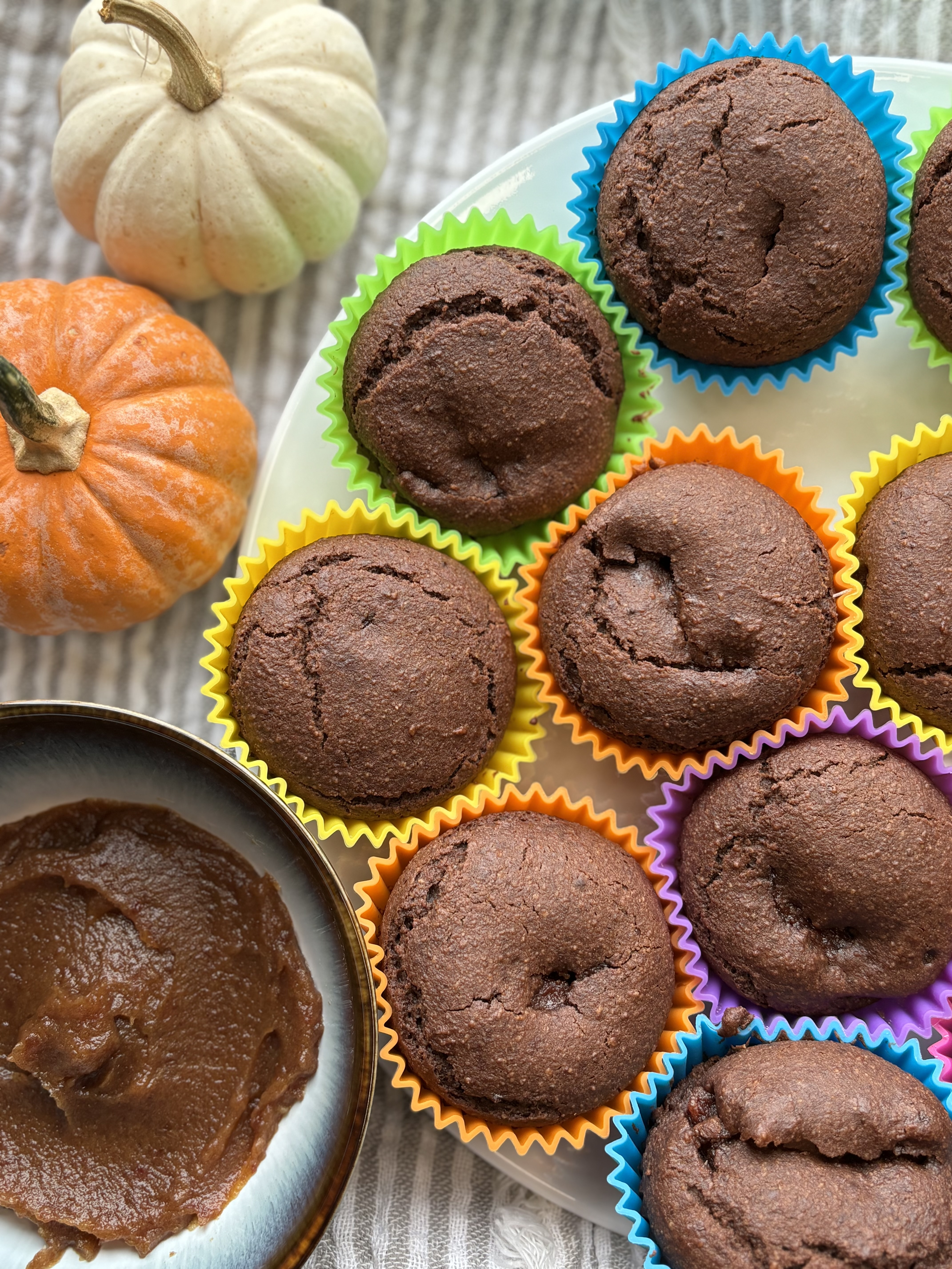 Delicious Plant-Based Chocolate Caramel Muffins