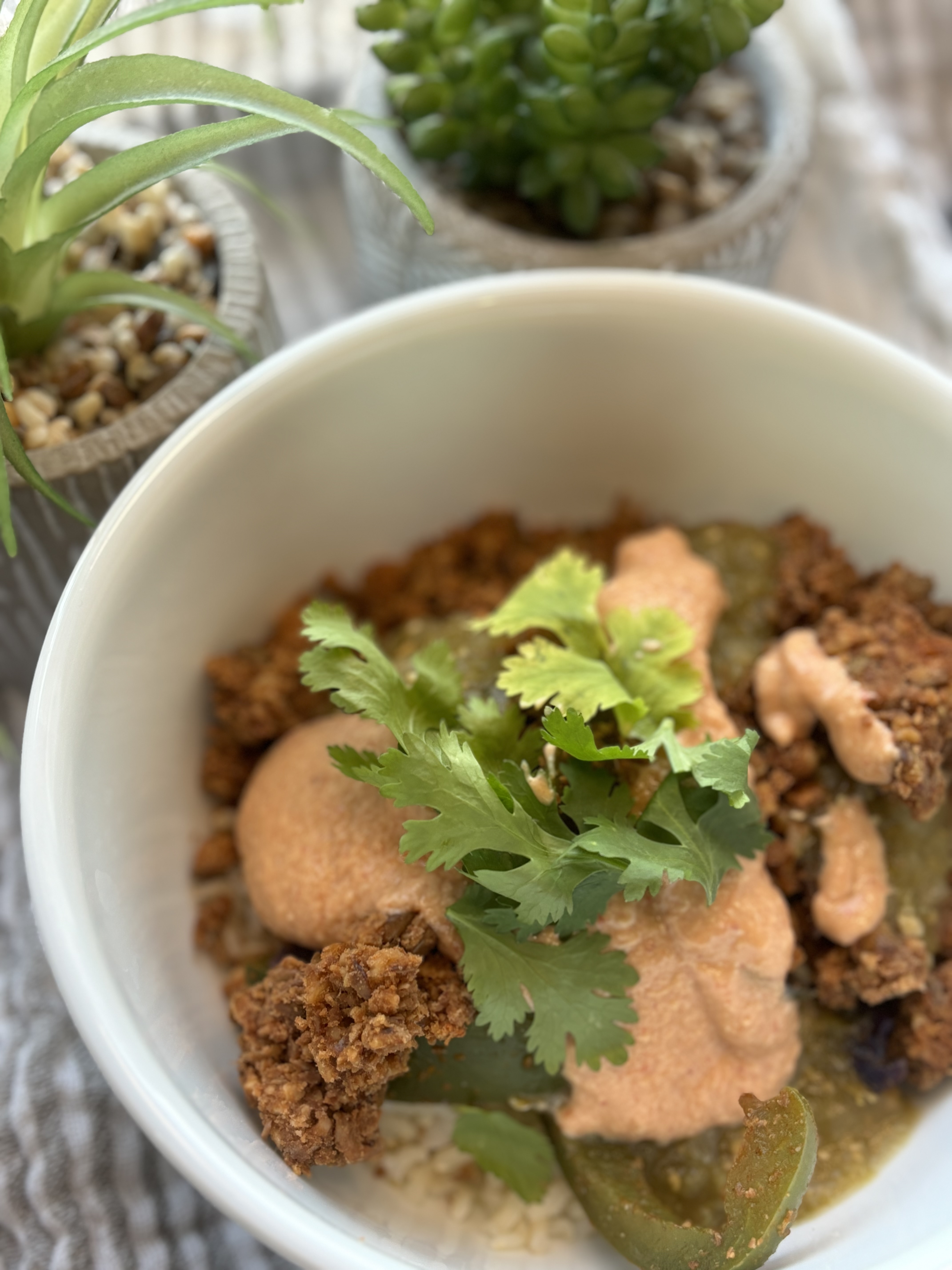Gluten-Free Plant Protein Taco Bowl Recipe
