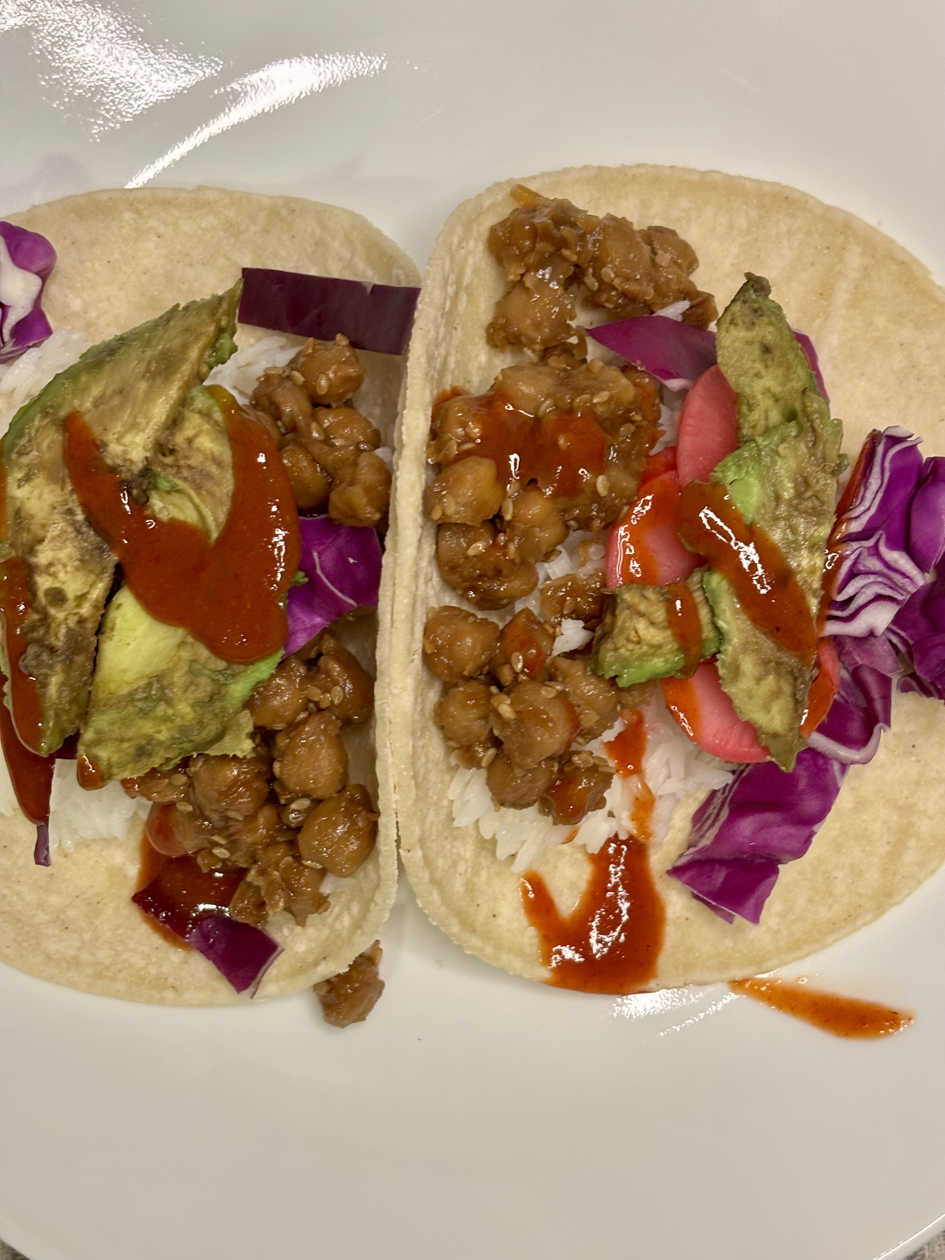 Delicious Chickpea Tacos with Pickled Radishes