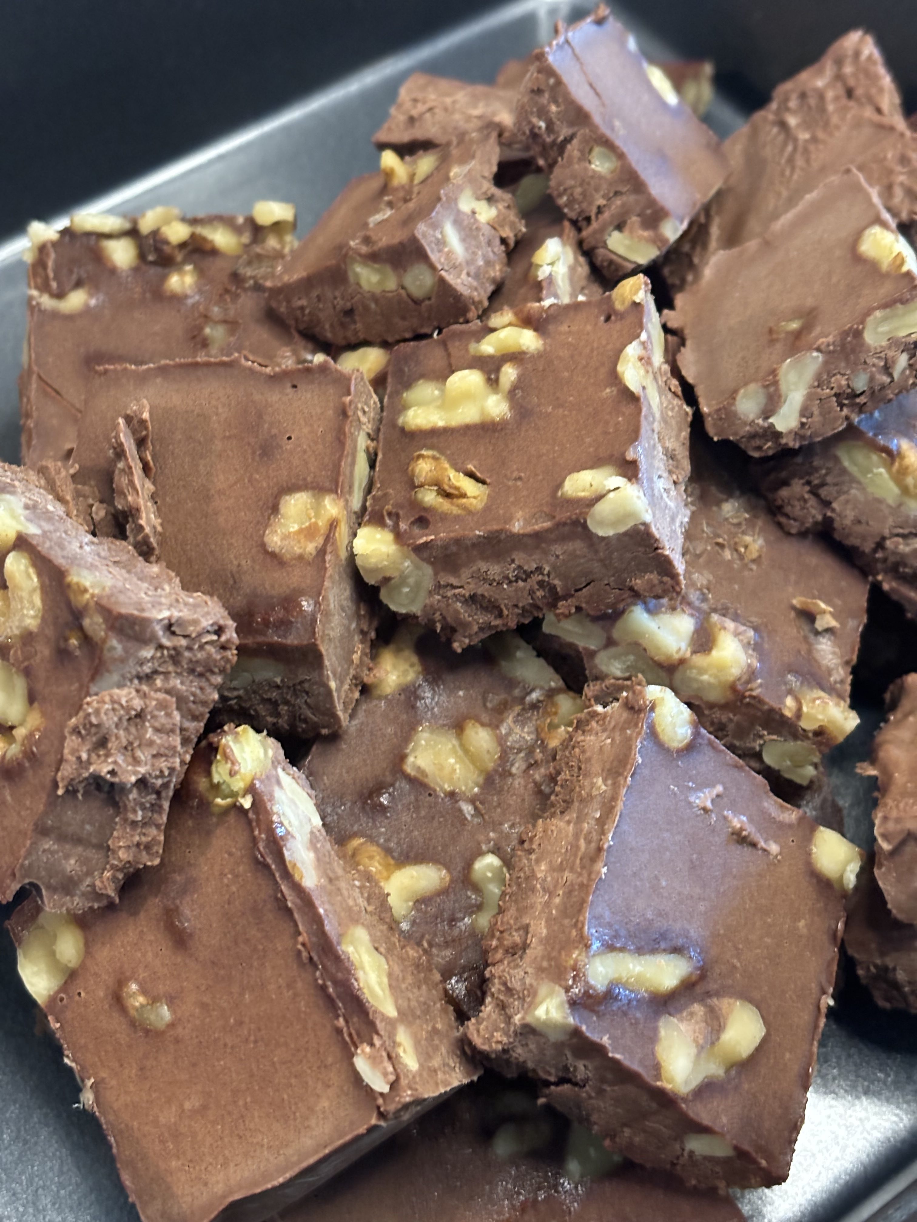 The EASIEST Plant Based Walnut Fudge Freezer Bites