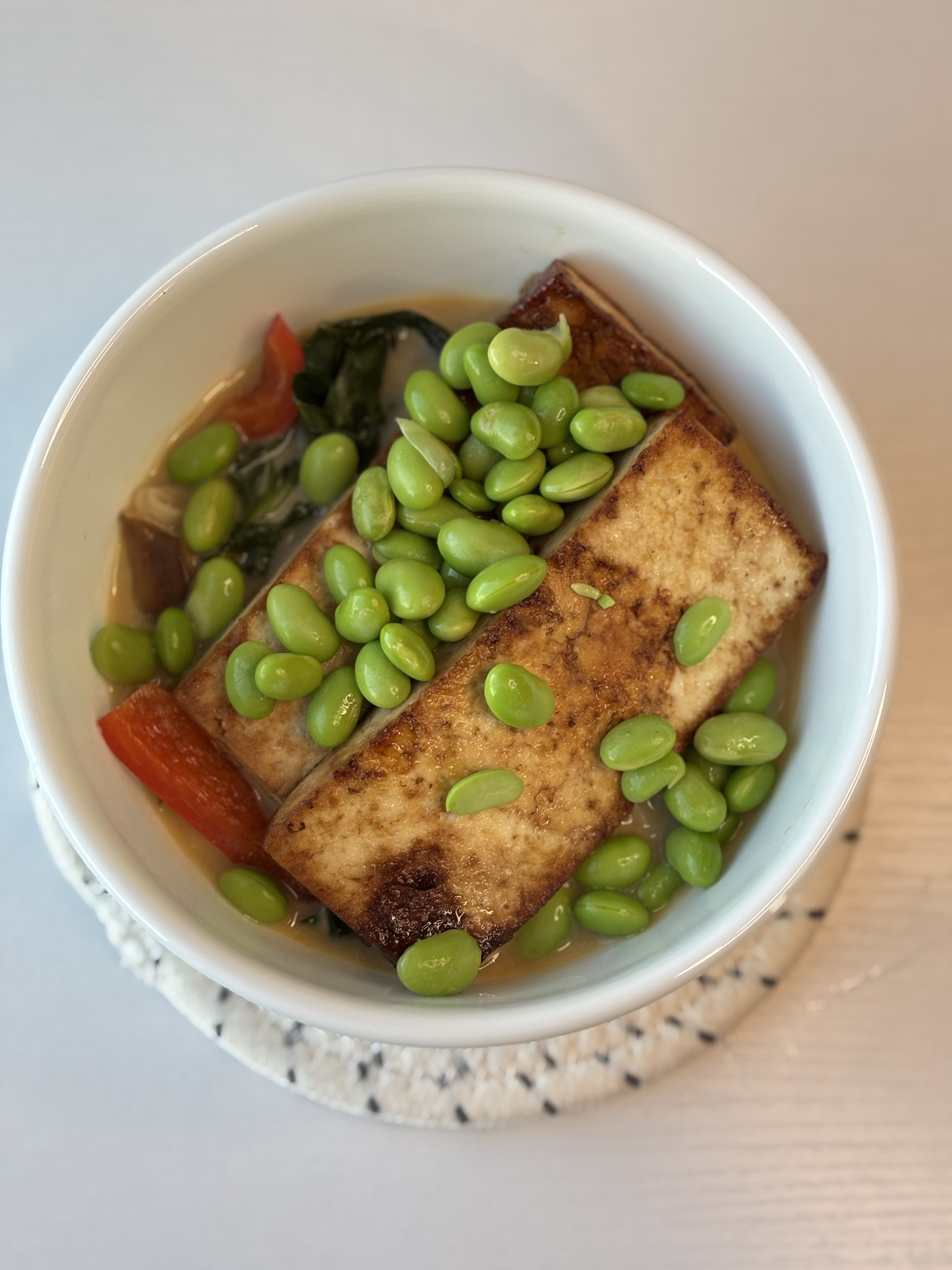 Easy Vegan Tofu Noodle Bowl Recipe