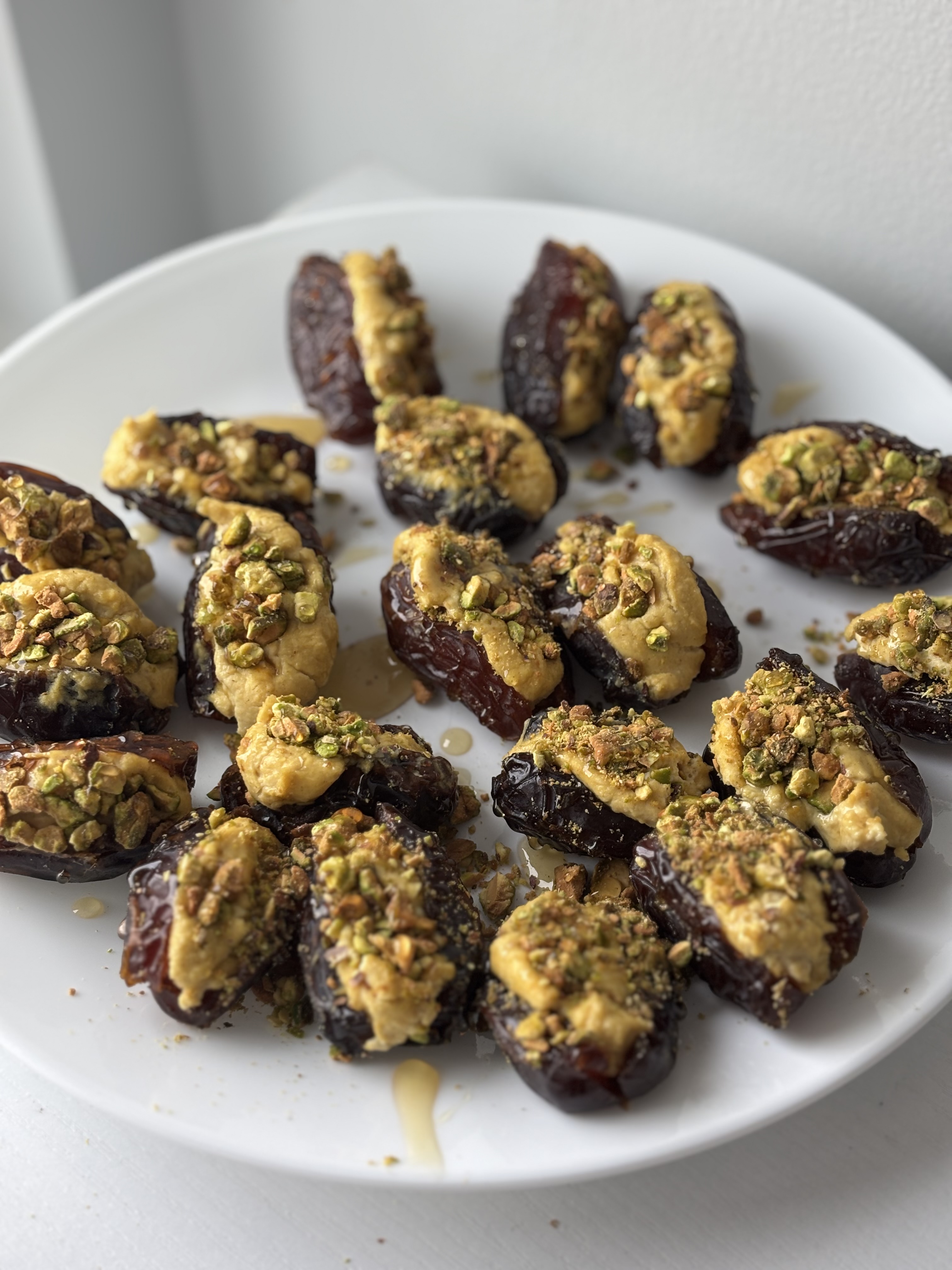 Healthy Snack or App: Vegan Cheese Stuffed Dates